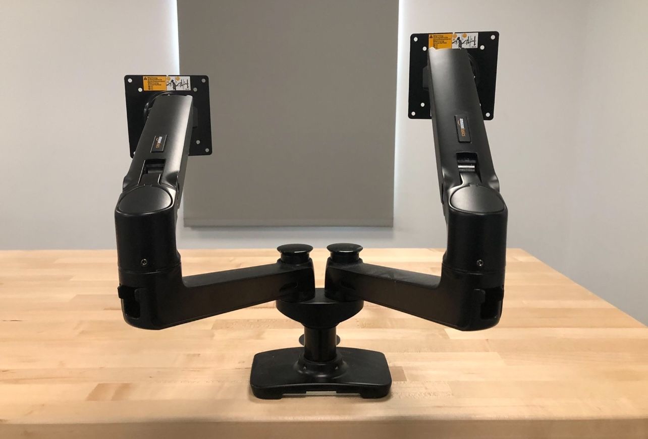 Dual Monitor Stand by AmazonBasics Premium