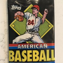 Sealed And Unopened 1988 Topps UK Mini Gum Pack