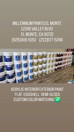 ⭐️⭐️ACRYLIC HOUSE PAINT 🎨 CUSTOM COLOR MATCHING⭐️⭐️