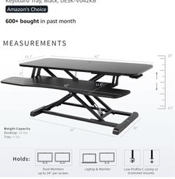 Vivo 42” stand up desk.
