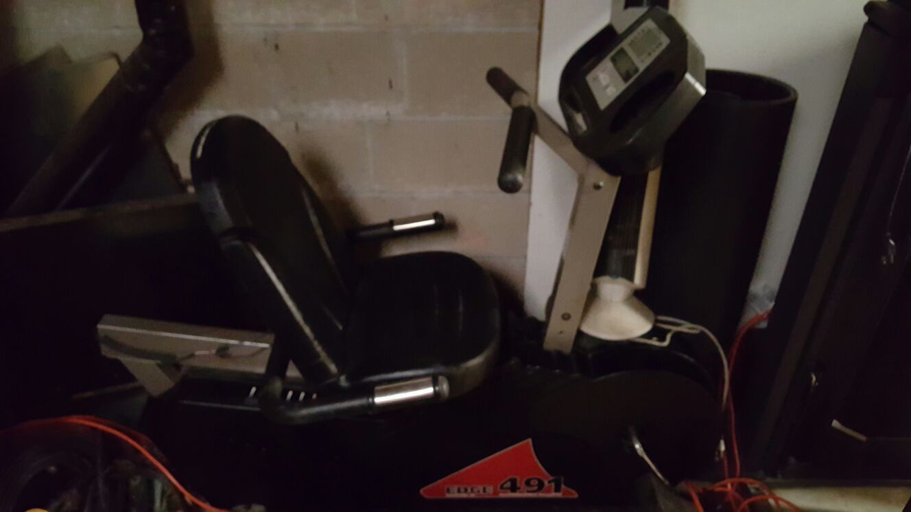 Edge 491 Programmable Recumbent Bike