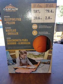 Sleeping pad + pillow