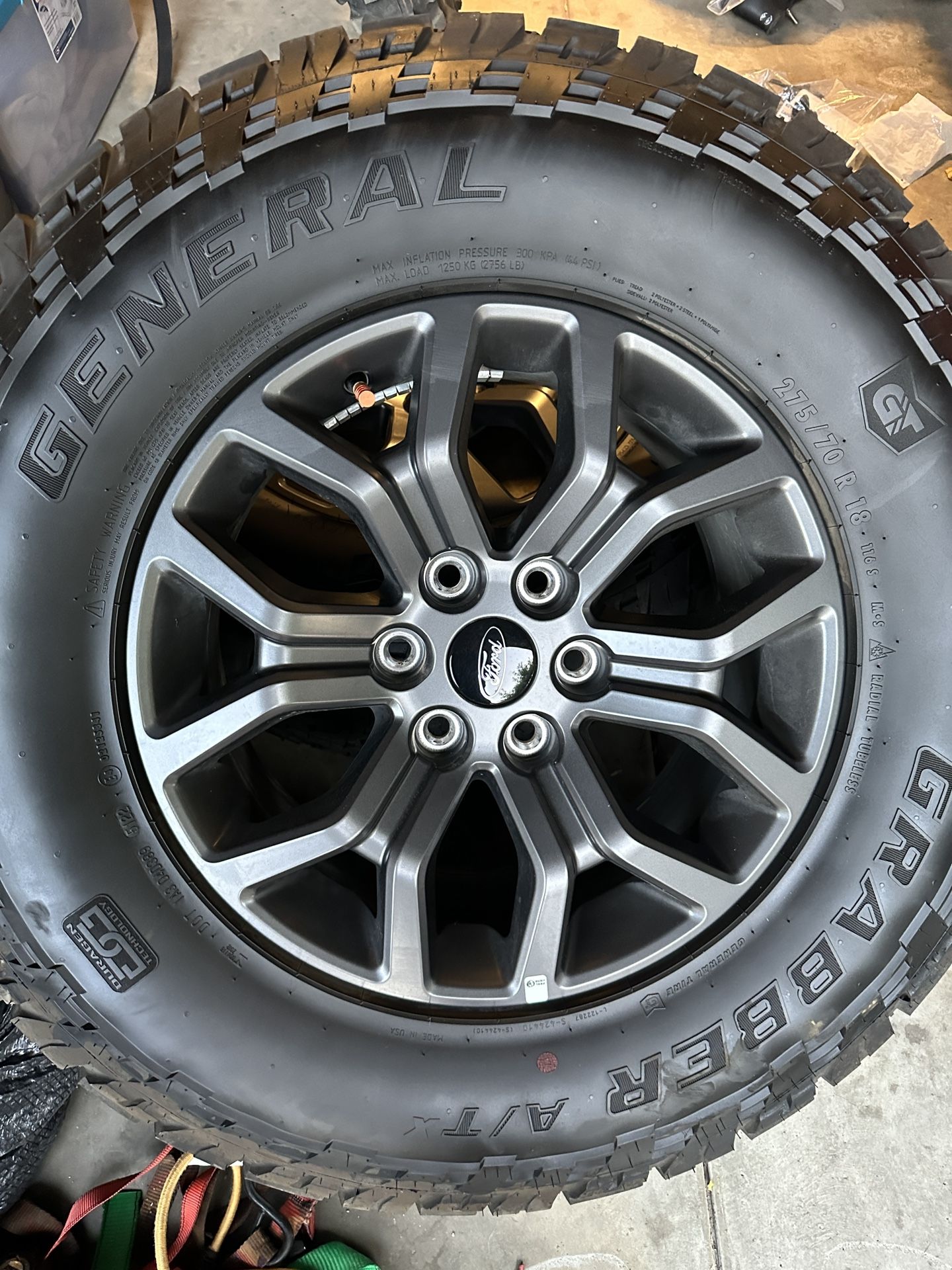 2023 ford F-150 Tremor Wheels / Rim And Tire Take Offs