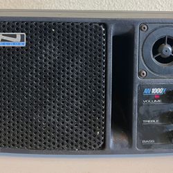 Anchor Audio Model AN-1000X Portable Two-Way Powered Monitor/PA Speaker TESTED