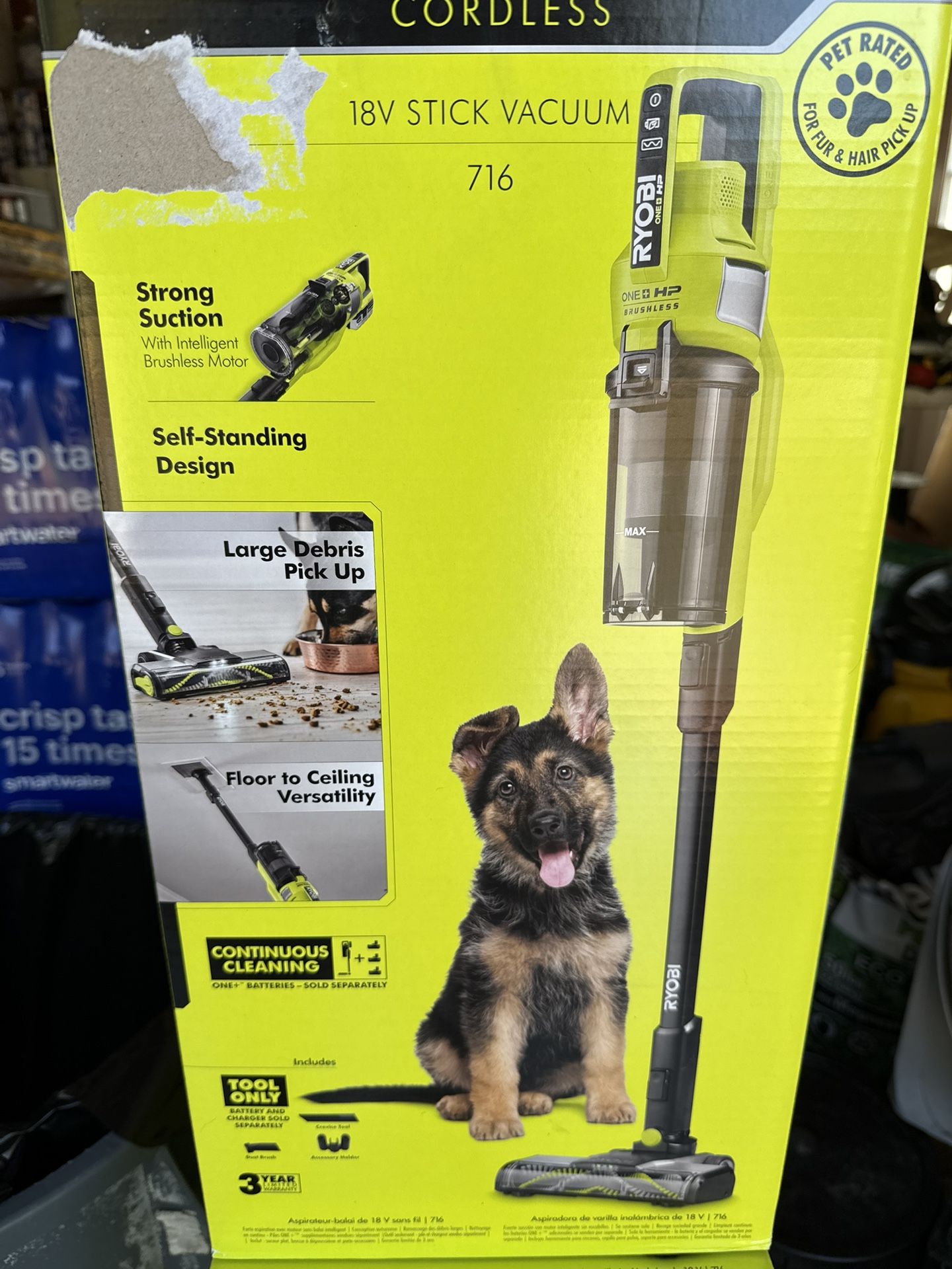 Ryobi Pet Stick Vac