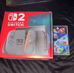 Nintendo Switch 2 Console bundle with Super Mario Galaxy  Game