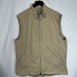 SCOTTeVEST Travel Vest RFID Multipocket Mens Large Khaki