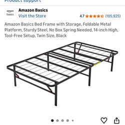 Foldable Twin Bed Frame 