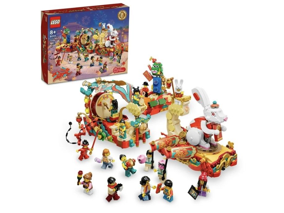 LEGO Lunar New Year Parade 80111 Building Toy Set; for Kids, Boys and Girls Ages 8+ (1,653