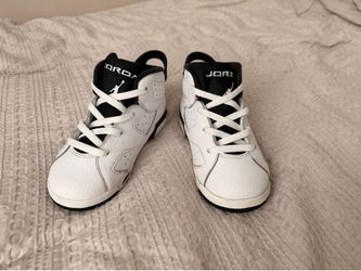 Toddler's Jordan 6 Retro White/Black