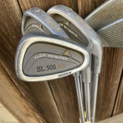 Delta SL 500 Plus Oversize Irons — RH 5-club set (4,5,6,7,9) – Steel Shafts 