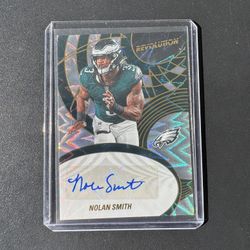 2025 Panini Revolution Nolan Smith Auto Impact /50 SP Philadelphia Eagles