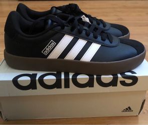ADIDAS VL Court 3.0 Sneaker Men's Size US 9 Black/white /Gums