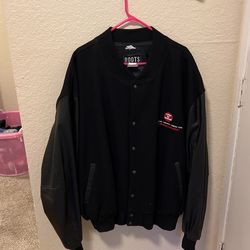 Black Letterman Jacket