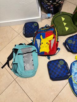 Kids Backpack and Lunch Bag Lot