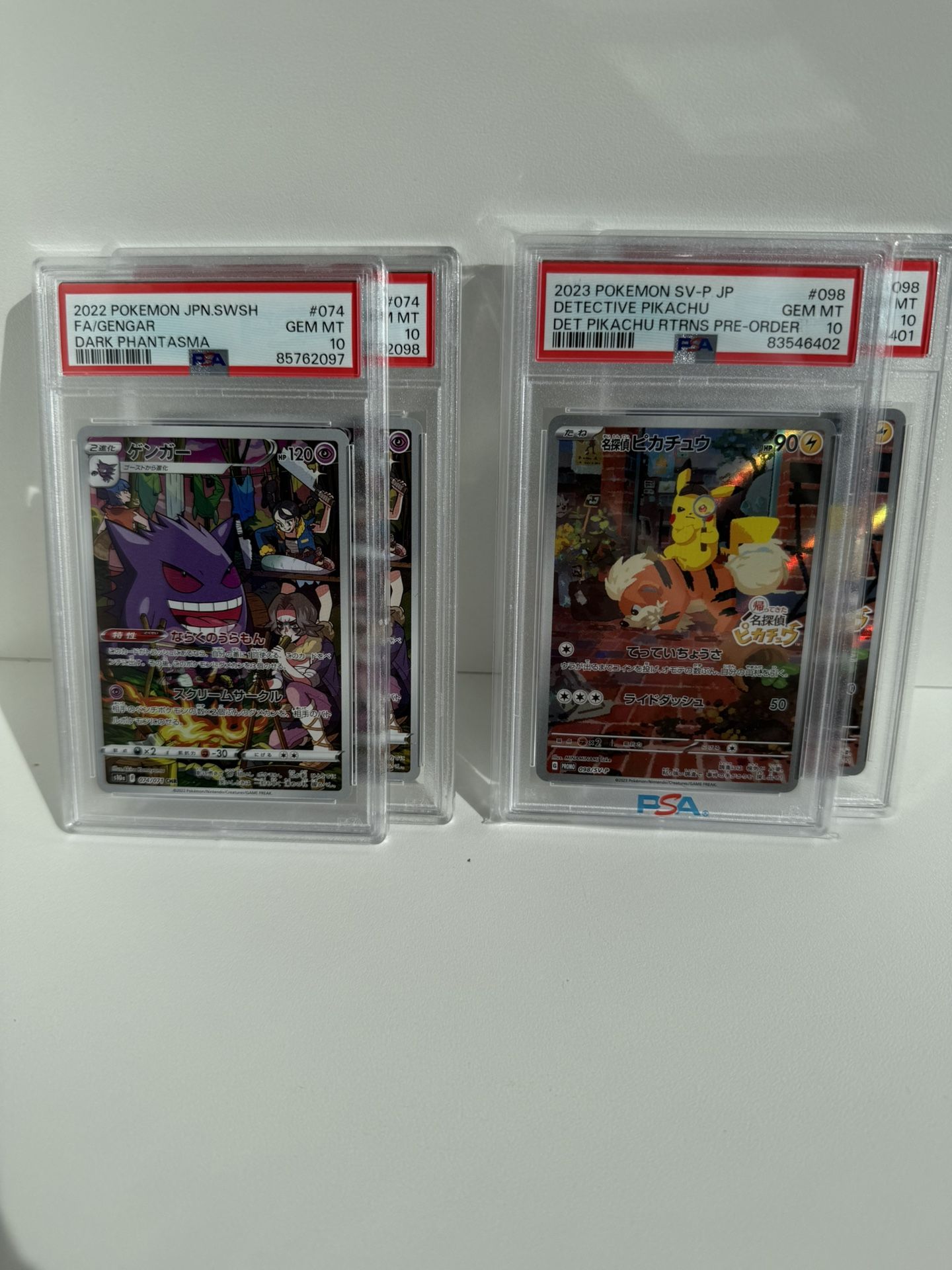 Graded Pokemon Slabs And Promos