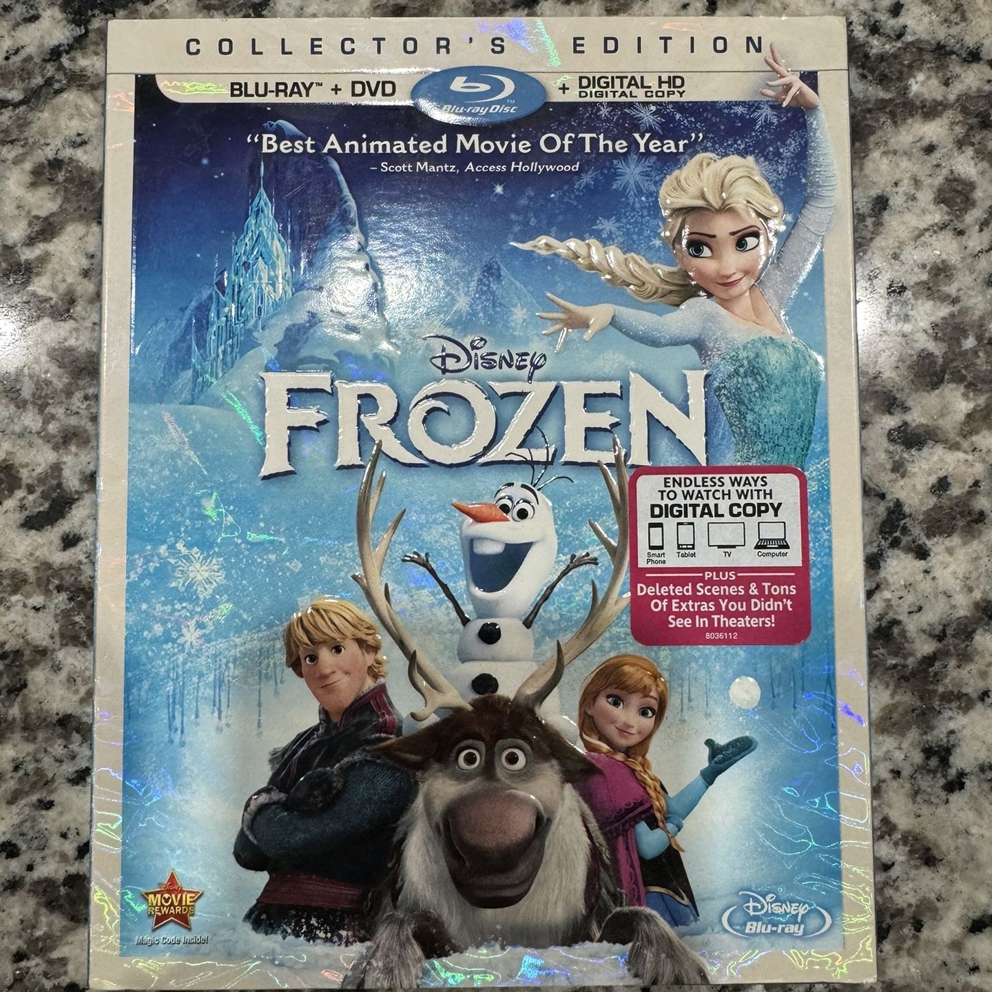 Frozen Collector's Edition (Blu-ray + DVD + Digital Code) for Sale