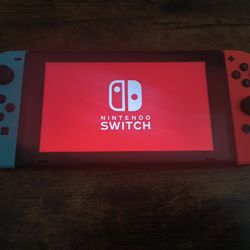 Nintendo Switch (2017 Launch Model) – Console + Joy-Cons Only