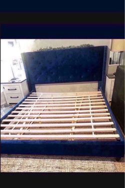 King Bed  Frame$ 400 from us furniture