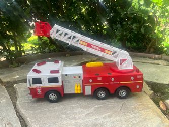 Firetruck Toy (Push Toy-Not Battery Operated)