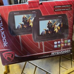 Brand New Headrest TVs With Games