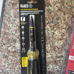 Klein Tools 11 In 1 Multi Bit Ratcheting Driver 