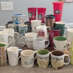 Lot - Starbucks Mug Collection