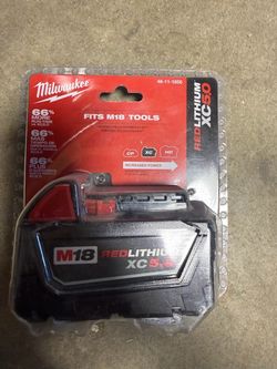 Milwaukee M18 RedLithium XC5.0 Battery