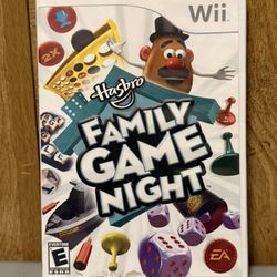 Nintendo Wii Family Game Night. Includes Manual