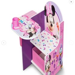 Disney Minnie Mouse Chair Desk - NIB