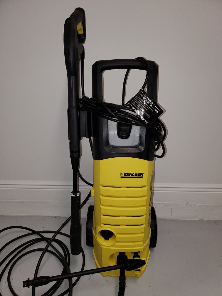 Karcher K3 electric pressure washer 1900psi german quality! Great!