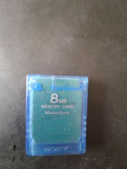 Memory card 8MB for PlayStation 2