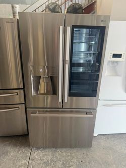 36” LG REFRIGERATOR FRIDGE HELADERA NEVERA WORKING PROPERLY WARRANTY 4 MONTHS DELIVERY