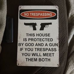No Trespassing Sign