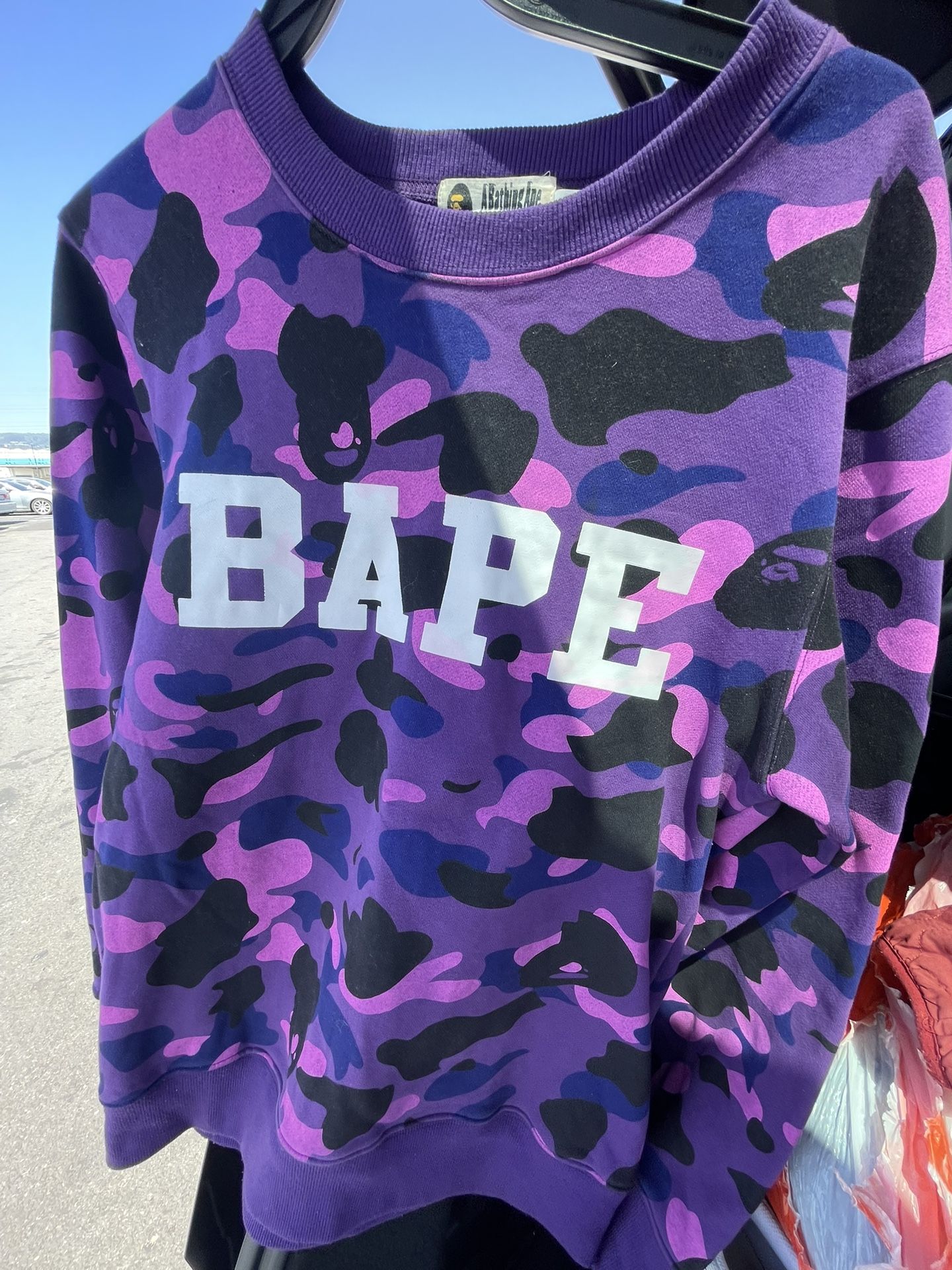 BAPE size Large Sweatshirt