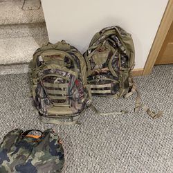 Two FieldLine Backpacks 