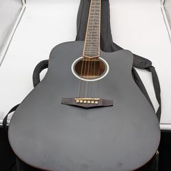 Vangoa Basic VGE 1 Electric Acoustic Guitar with original case