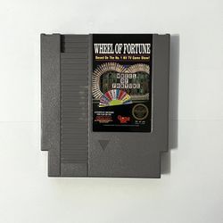 Wheel of Fortune (Nintendo NES, 1988)  Cart Only  & Tested