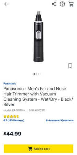 Panasonic Nose And Ear Trimmer