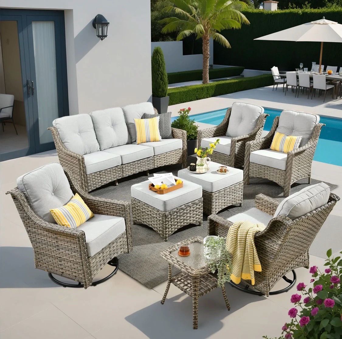 Patio furniture set outdoor new in the box