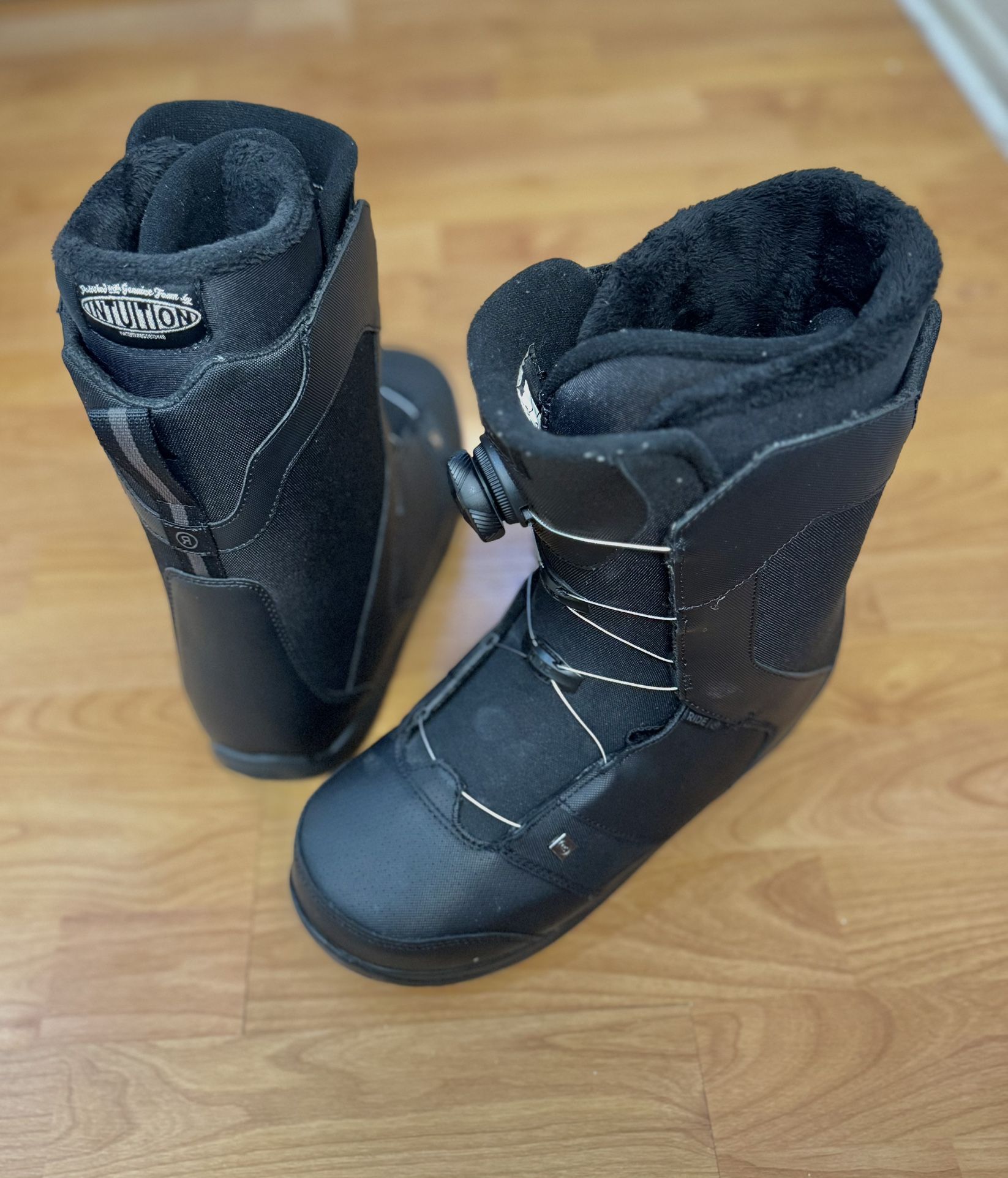 Ride Rook Snowboard Boots 2425 Black Worn Once