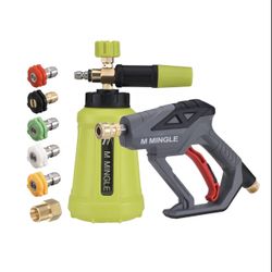M mingle high pressure washer foam cannon kit