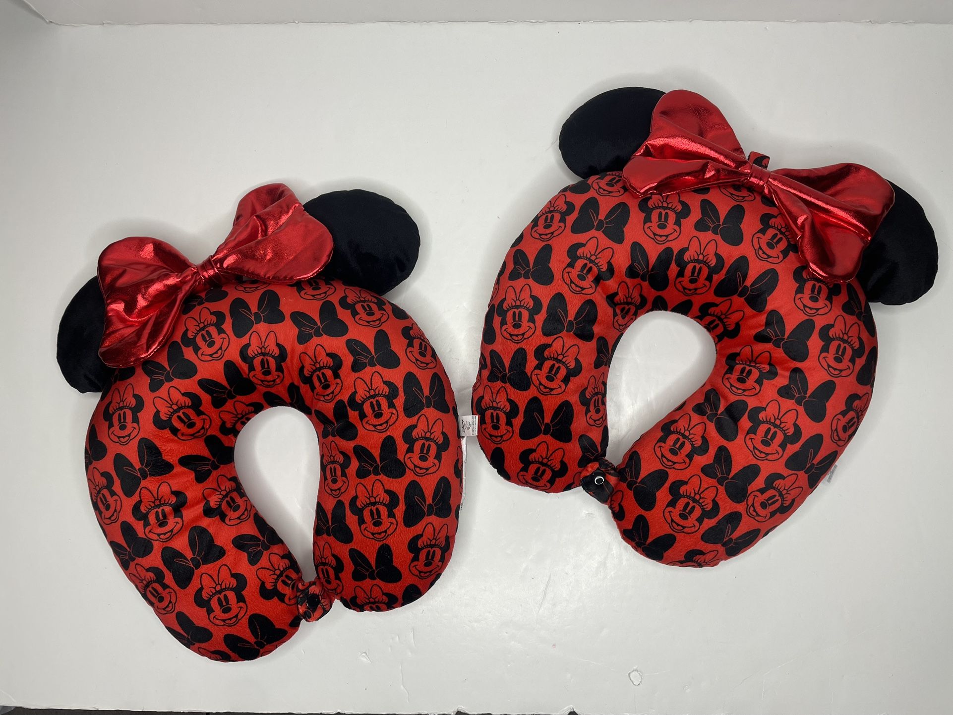 Minnie mouse travel neck pillow bundle of two