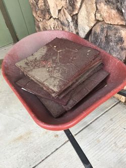 Rubber patio tile 10 pieces