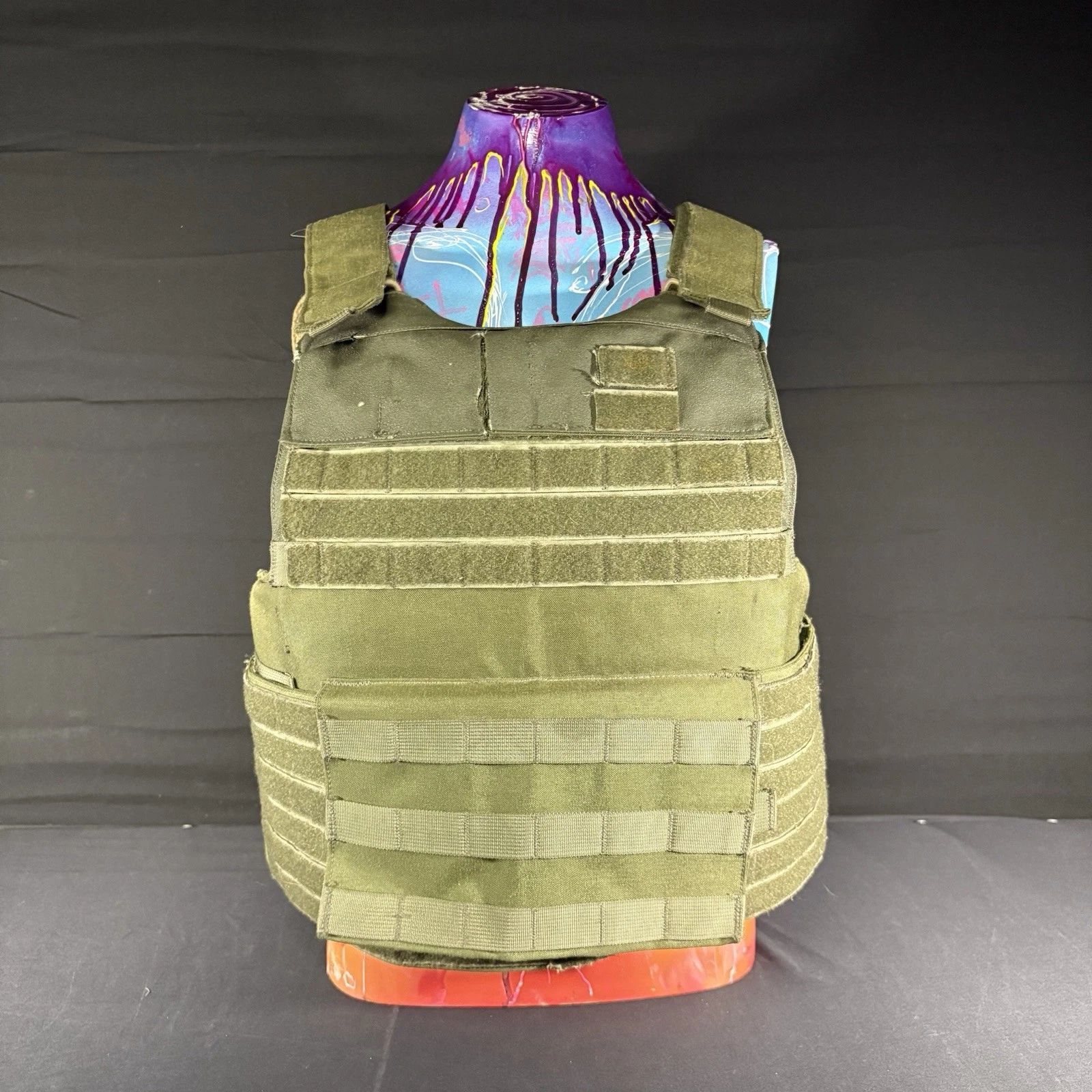 Point Blank Carrier with Level 3A(IIIA) Soft Body Armor FLXIIIA Tactical OD Green Vest