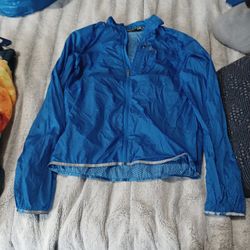 Blue Under Armour Windbreaker