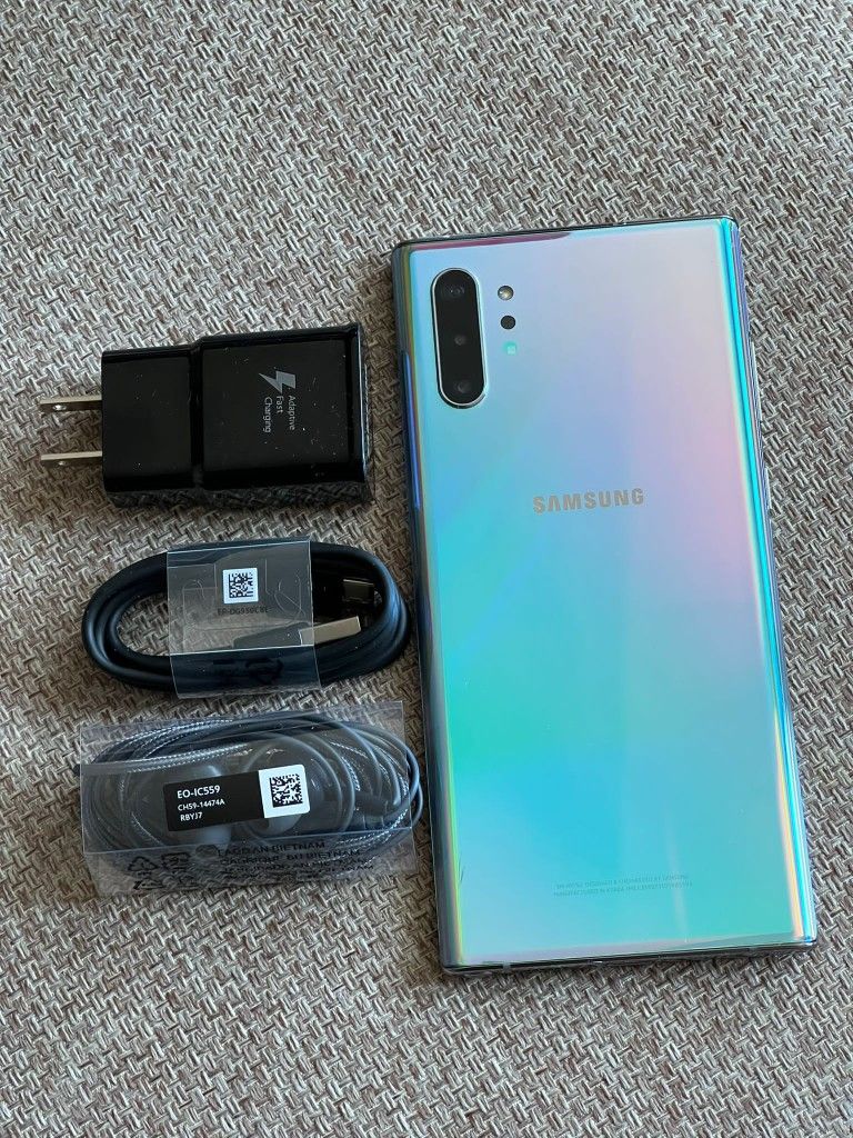 Samsung Galaxy Note 10+ Plus , 256GB , Factory Unlocked , Excellent Condition Like New