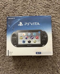 PlayStation PS Vita Box And Inserts Only PCH-2000 Black English Version