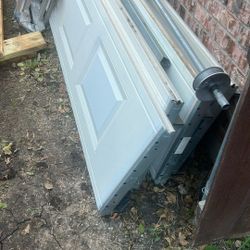 18 Ft Garage  Door Good Condition No Crack No Dents 