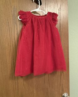 Sparkly Red Girls 2T Dress